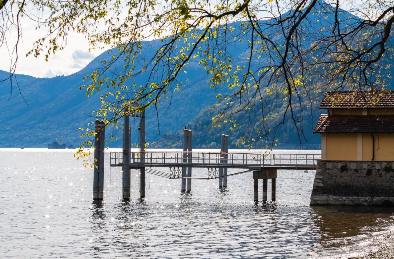 Casa Del Borgo "Terra & Fuoco" Sul Lago Maggiore Maccagno Exterior foto