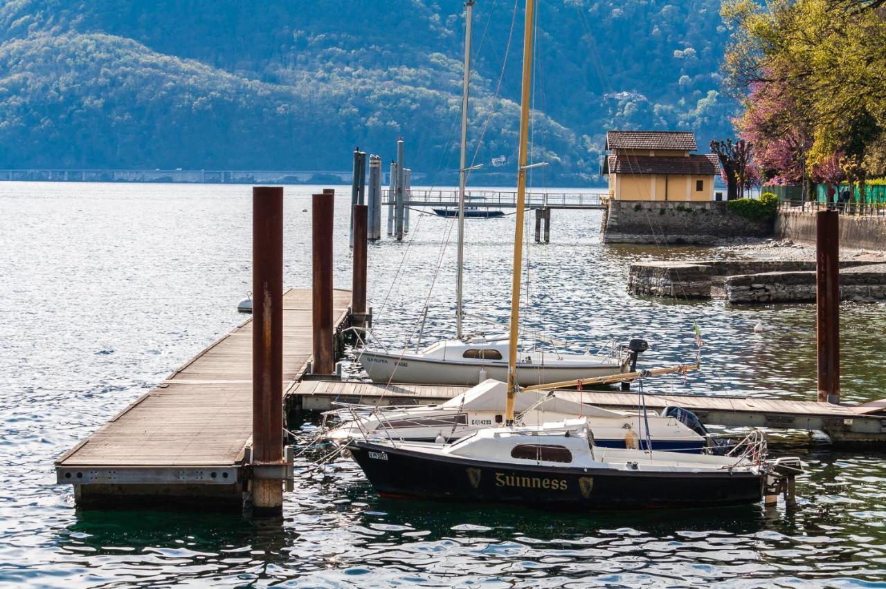 Casa Del Borgo "Terra & Fuoco" Sul Lago Maggiore Maccagno Exterior foto