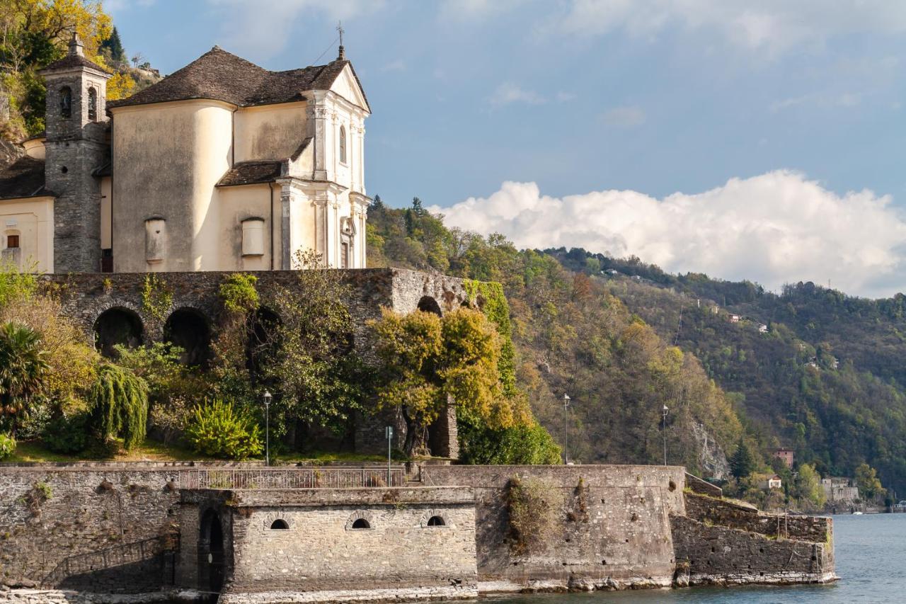 Casa Del Borgo "Terra & Fuoco" Sul Lago Maggiore Maccagno Exterior foto