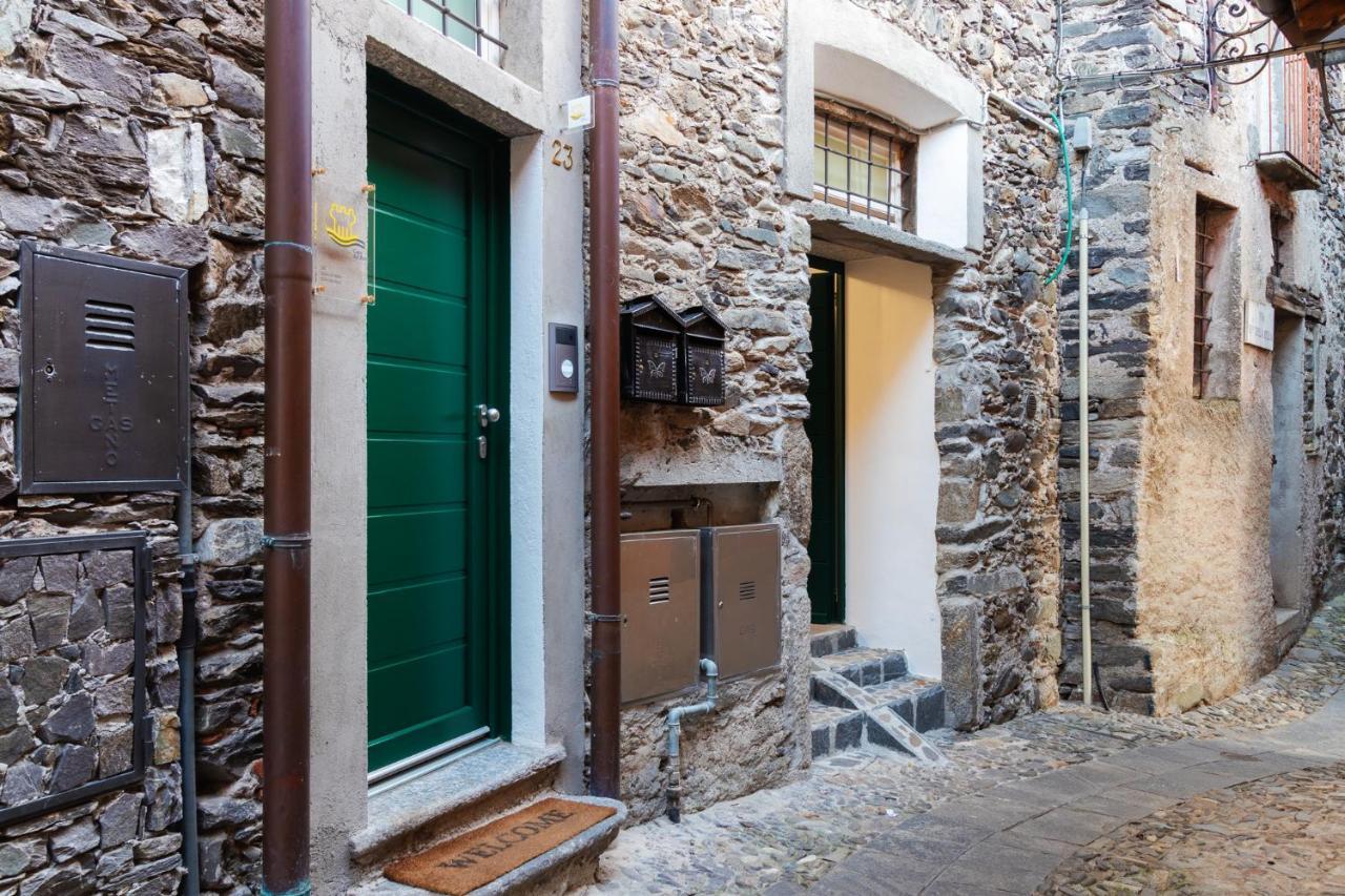 Casa Del Borgo "Terra & Fuoco" Sul Lago Maggiore Maccagno Exterior foto