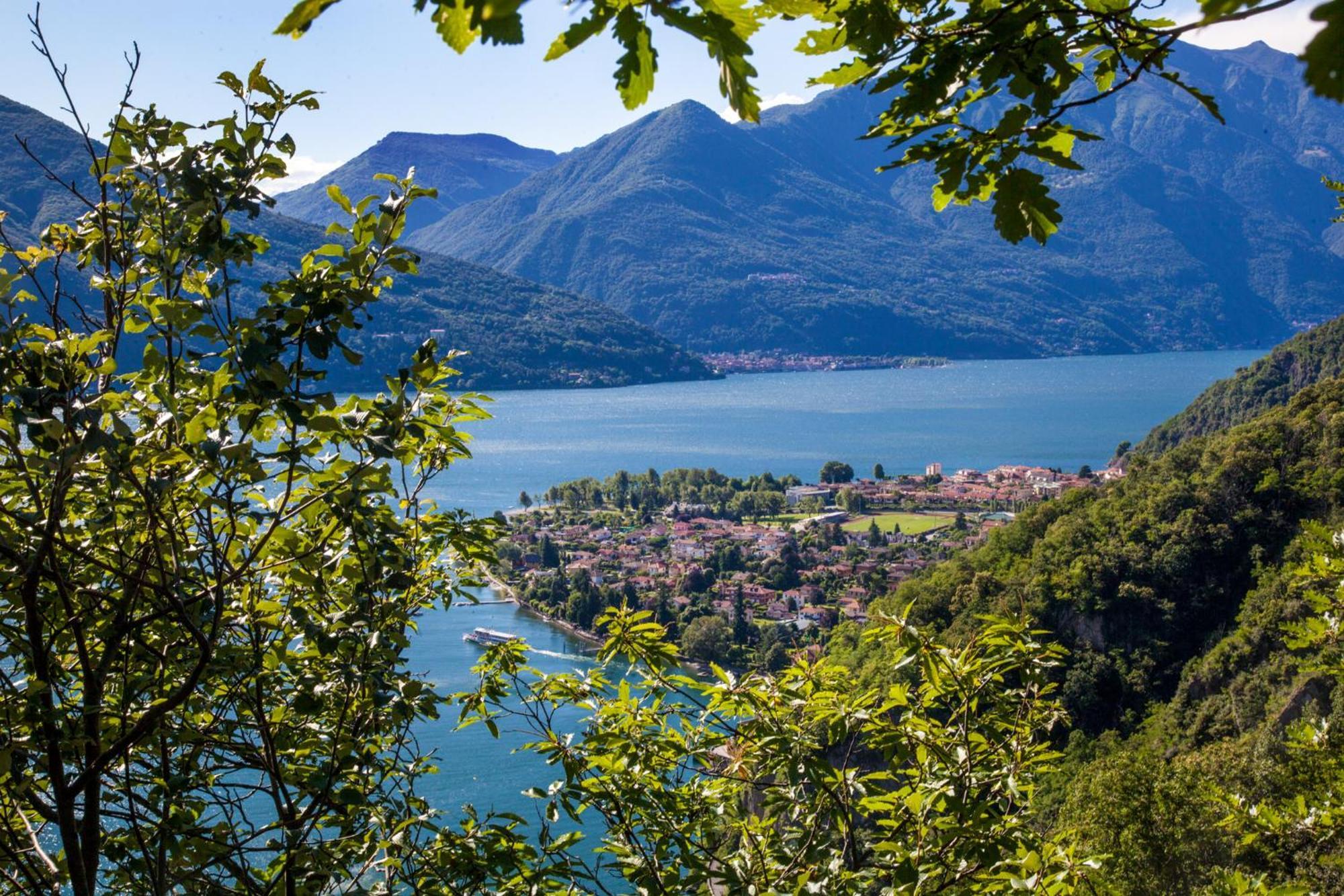 Casa Del Borgo "Terra & Fuoco" Sul Lago Maggiore Maccagno Exterior foto